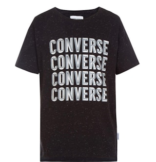 Converse Big Girls Crew Neck Short Sleeve Graphic T-Shirt