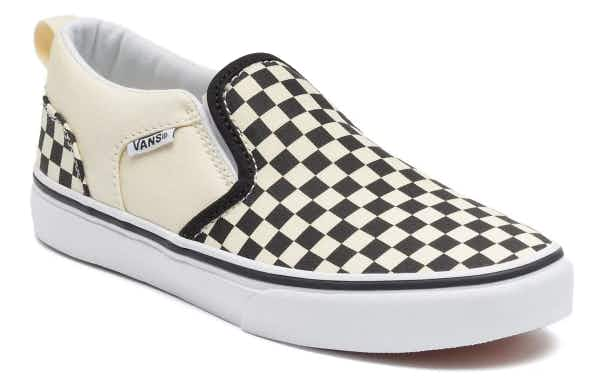 Vans® Asher Kid's Checkered Shoes