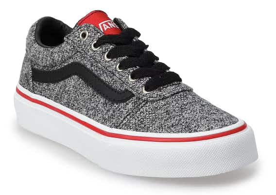 kohls vans ward kids shoes stock image 2021 1