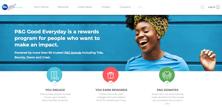 pg good everyday website