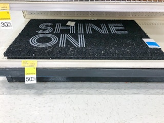 room essentials shine on doormat clearance at target