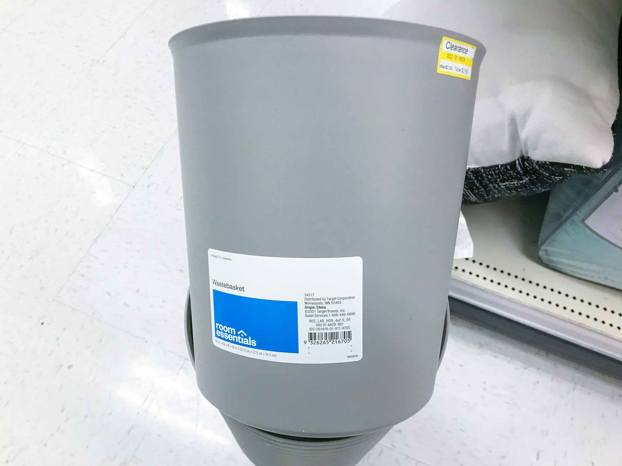 room essentials wastebasket clearance at target