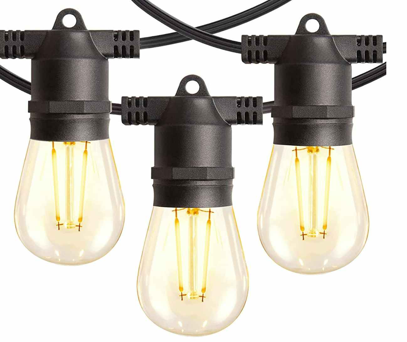 Amico 48FT LED Outdoor String Lights 