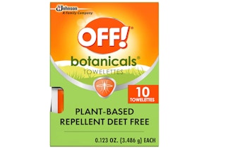 OFF! Botanicals Mosquito and Insect Repellent Wipes