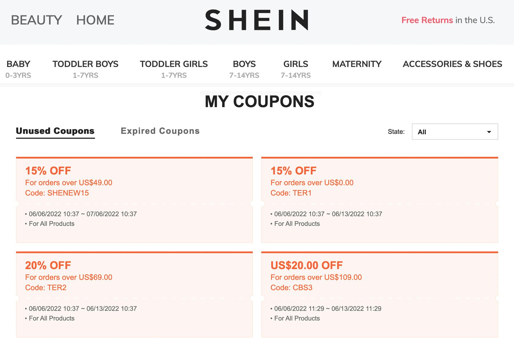 Shein Coupon Code 2024 For New Customers Usa Wally Malvina