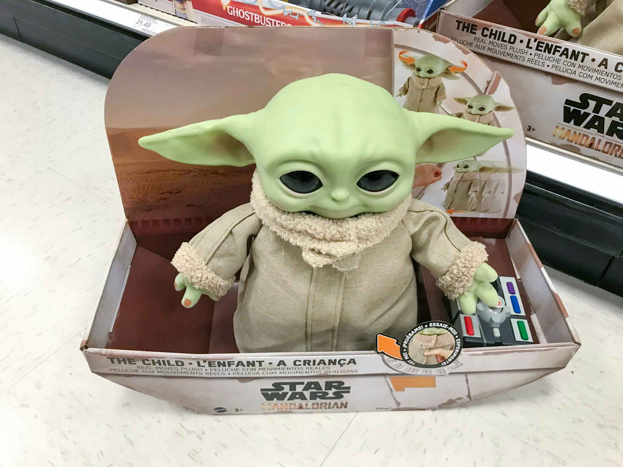 star wars the child real moves plush at target