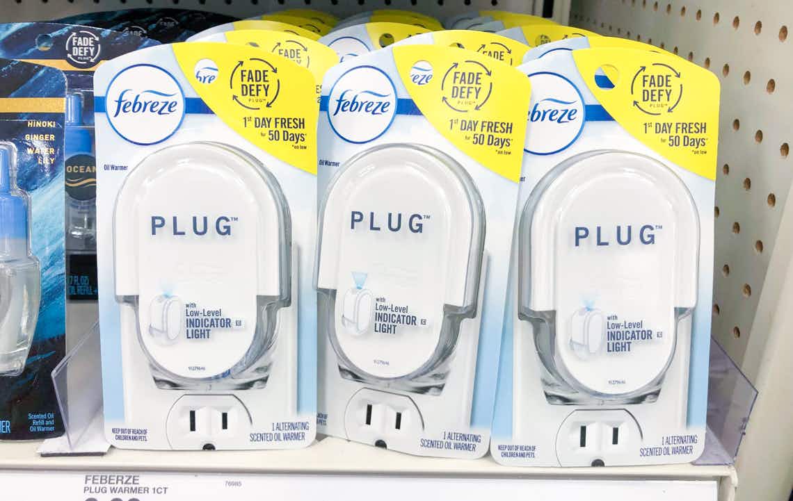 febreze plugs on target shelf
