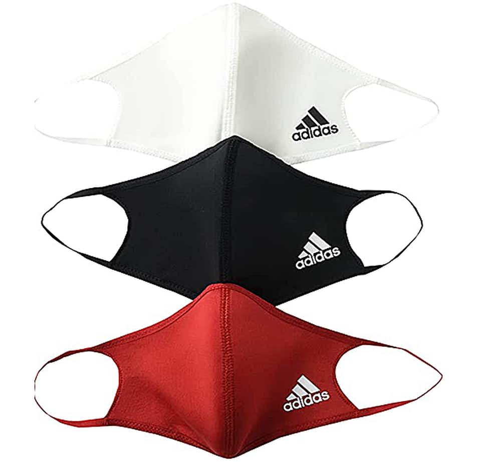 adidas 3-pack face covers