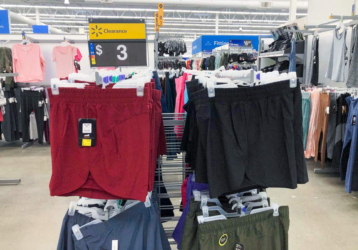 womens avia athletic shorts on clearance