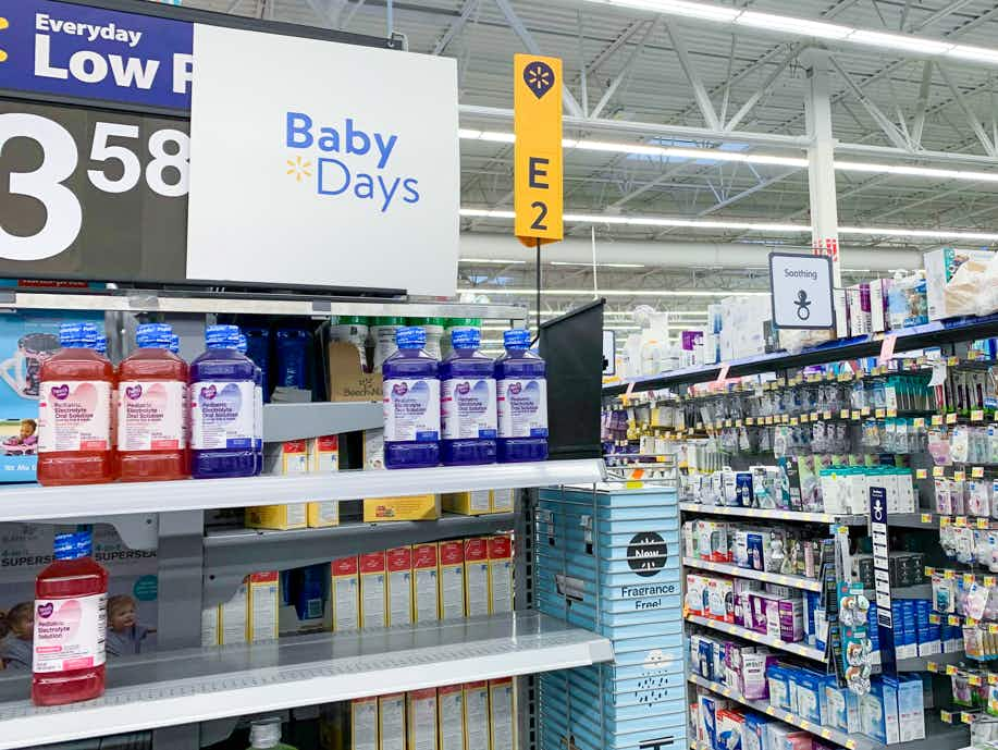 Walmart hosting Baby Savings Day online, in-store