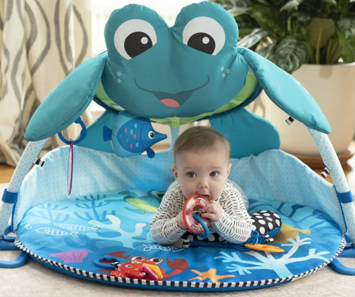 baby einstein under the sea playmat stock photo