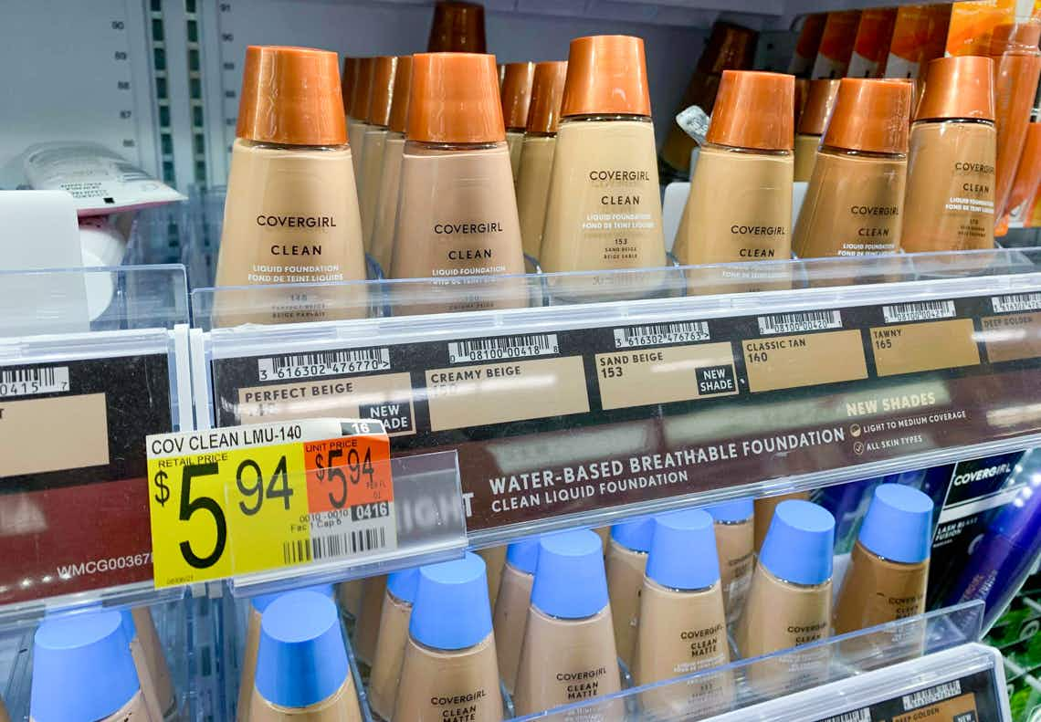 covergirl foundation on walmart shelf