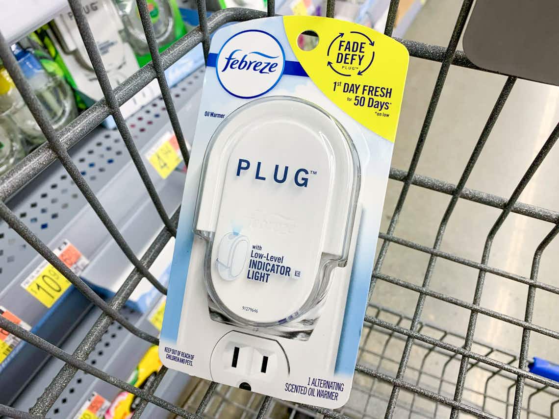 febreze plug in walmart cart