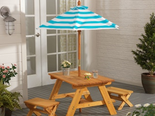stock photo of kidkraft outdoor picnic table