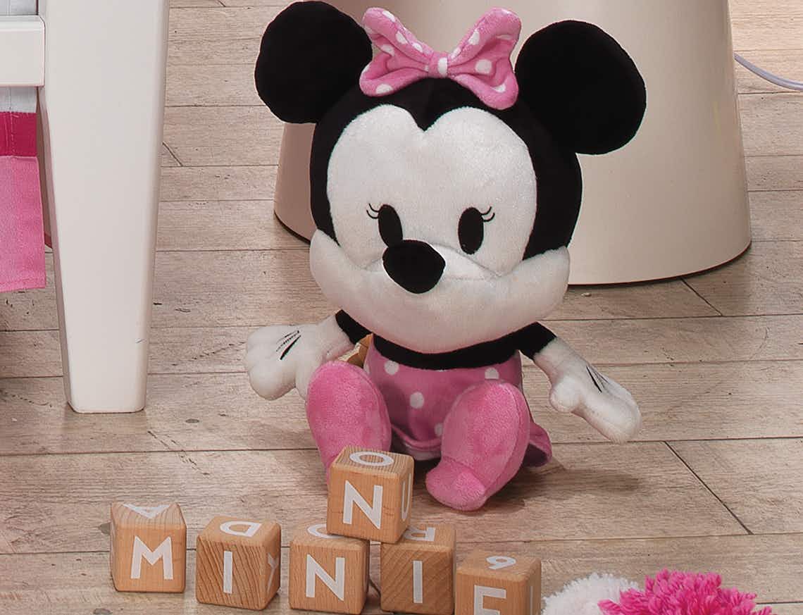 lambs & ivy plush minnie mouse