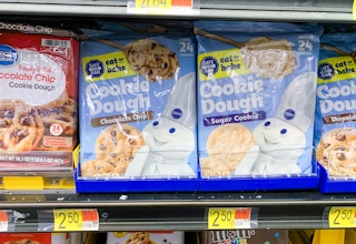 pillsbury cookie dough on walmart shelf