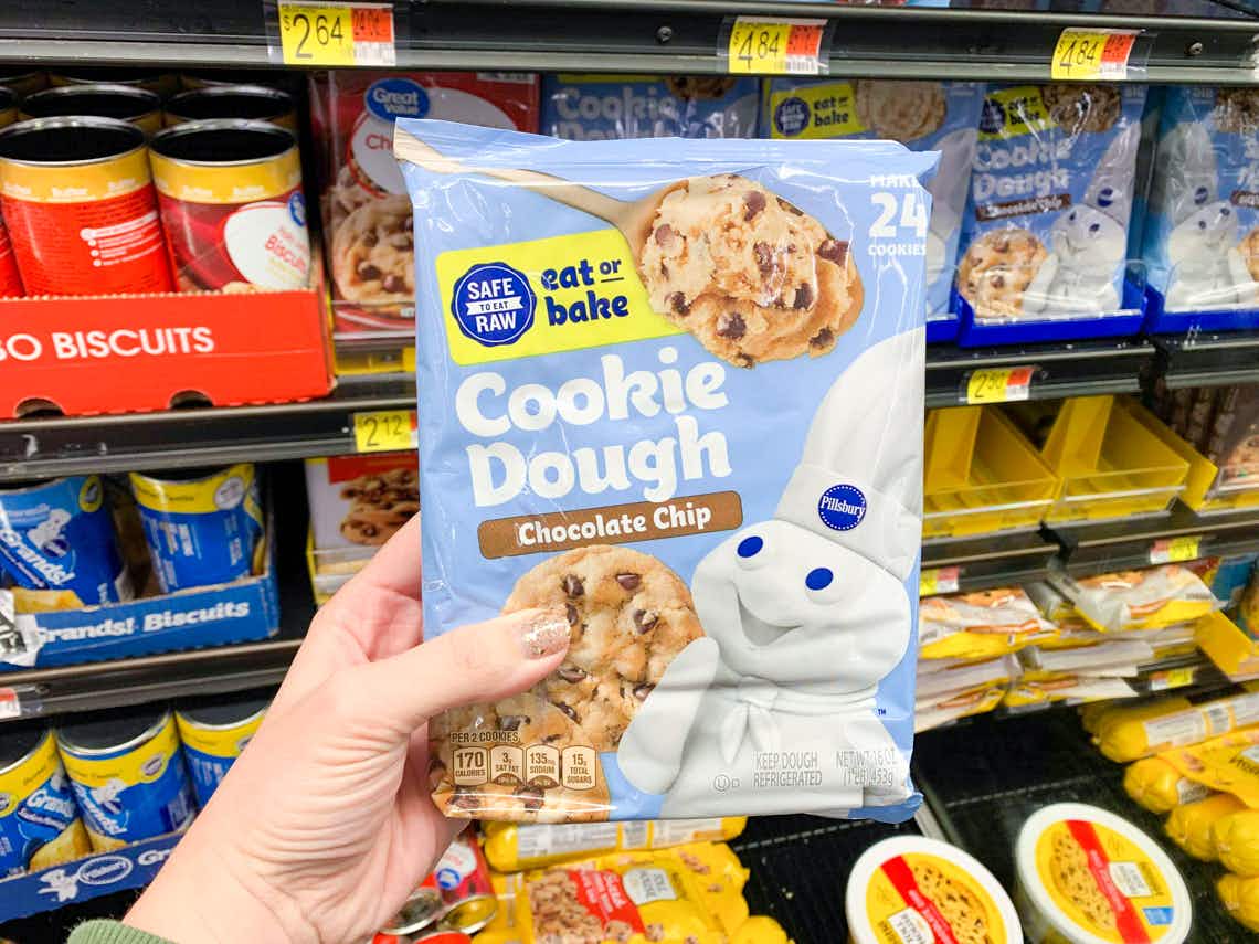 pilsbury ready to bake cookie dough