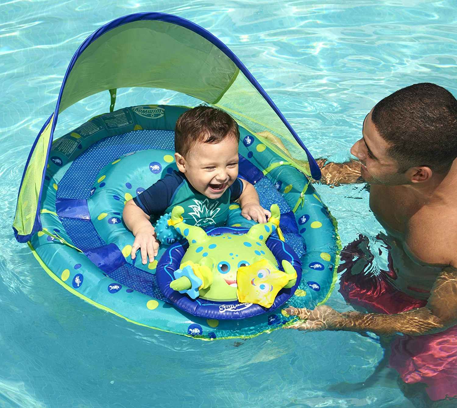 walmart-swimways-inflatable-baby-float-with-canopy-2021