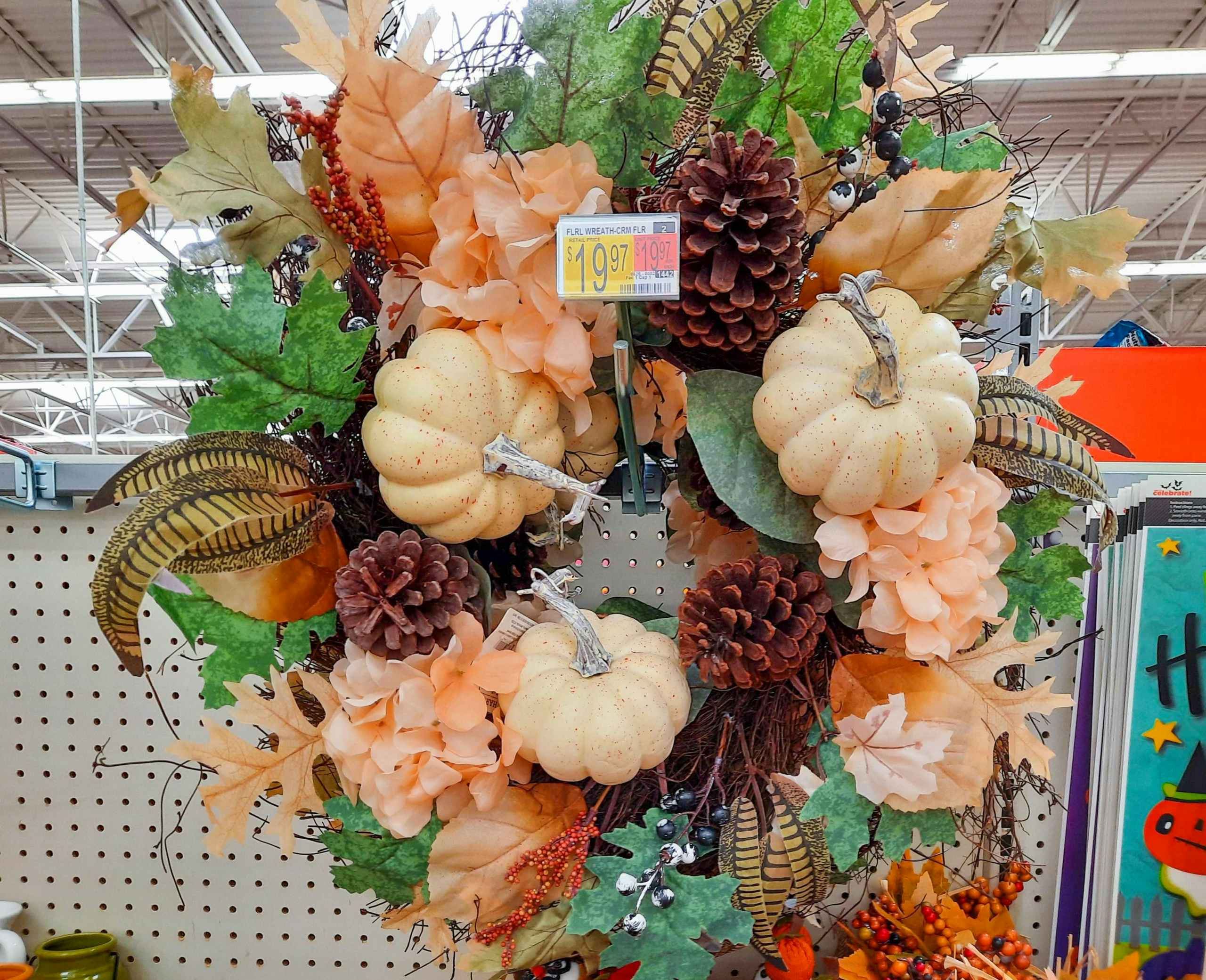walmart-way-to-celebrate-fall-floral-wreath-2021