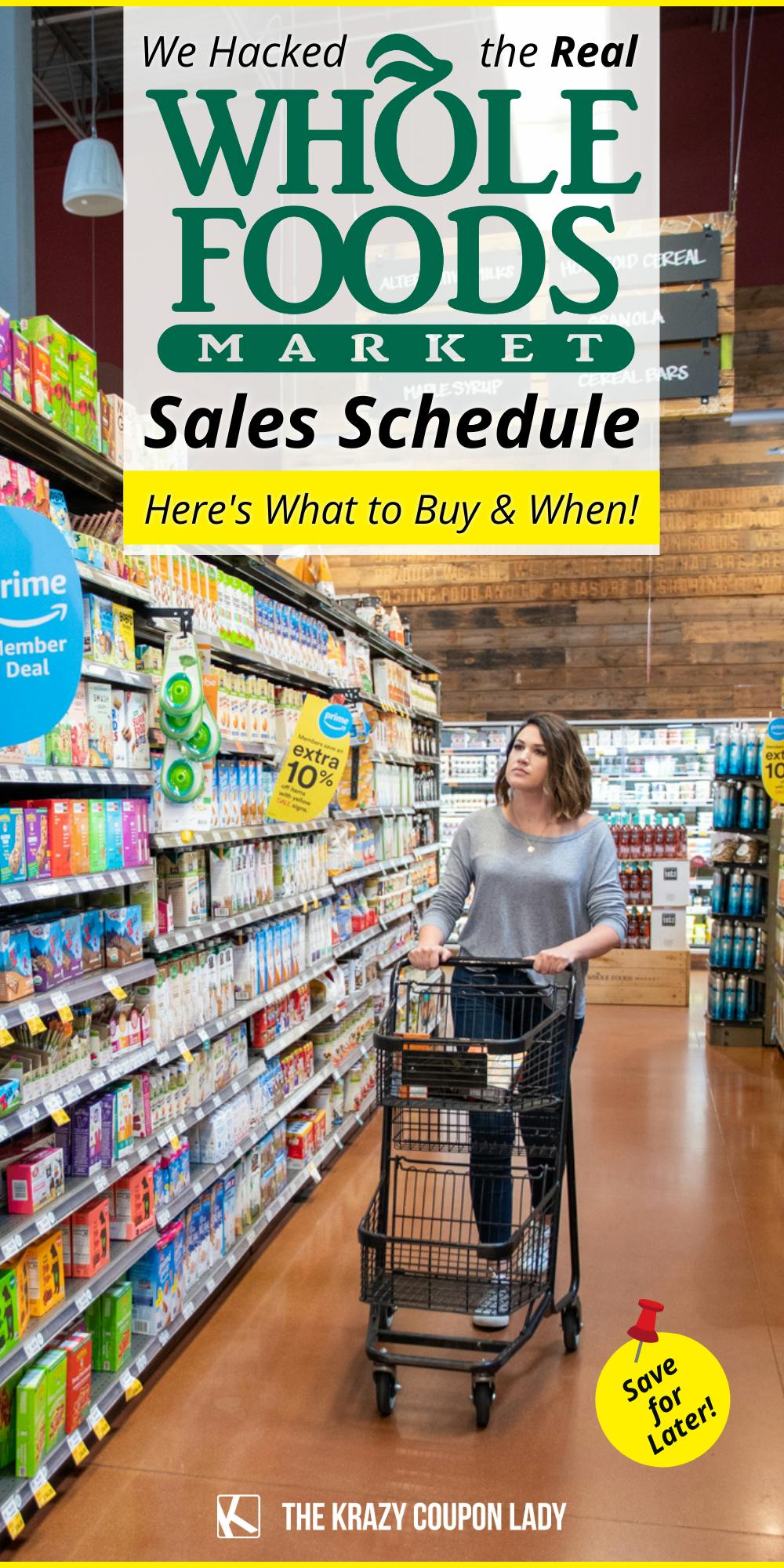 With This Whole Foods Sale Schedule, It's No More Whole Paycheck!