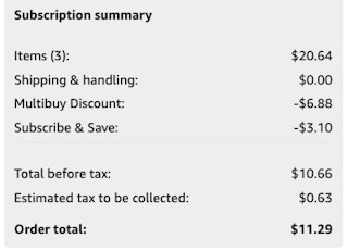amazon burts bees cart screenshot 1634930989 1634930989