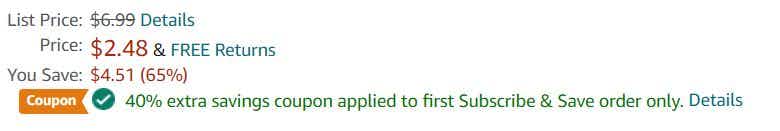 A price on Amazon for the Covergirl BB Cream.