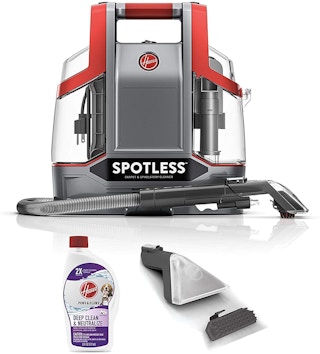 A Hoover Spotless cleaner set.