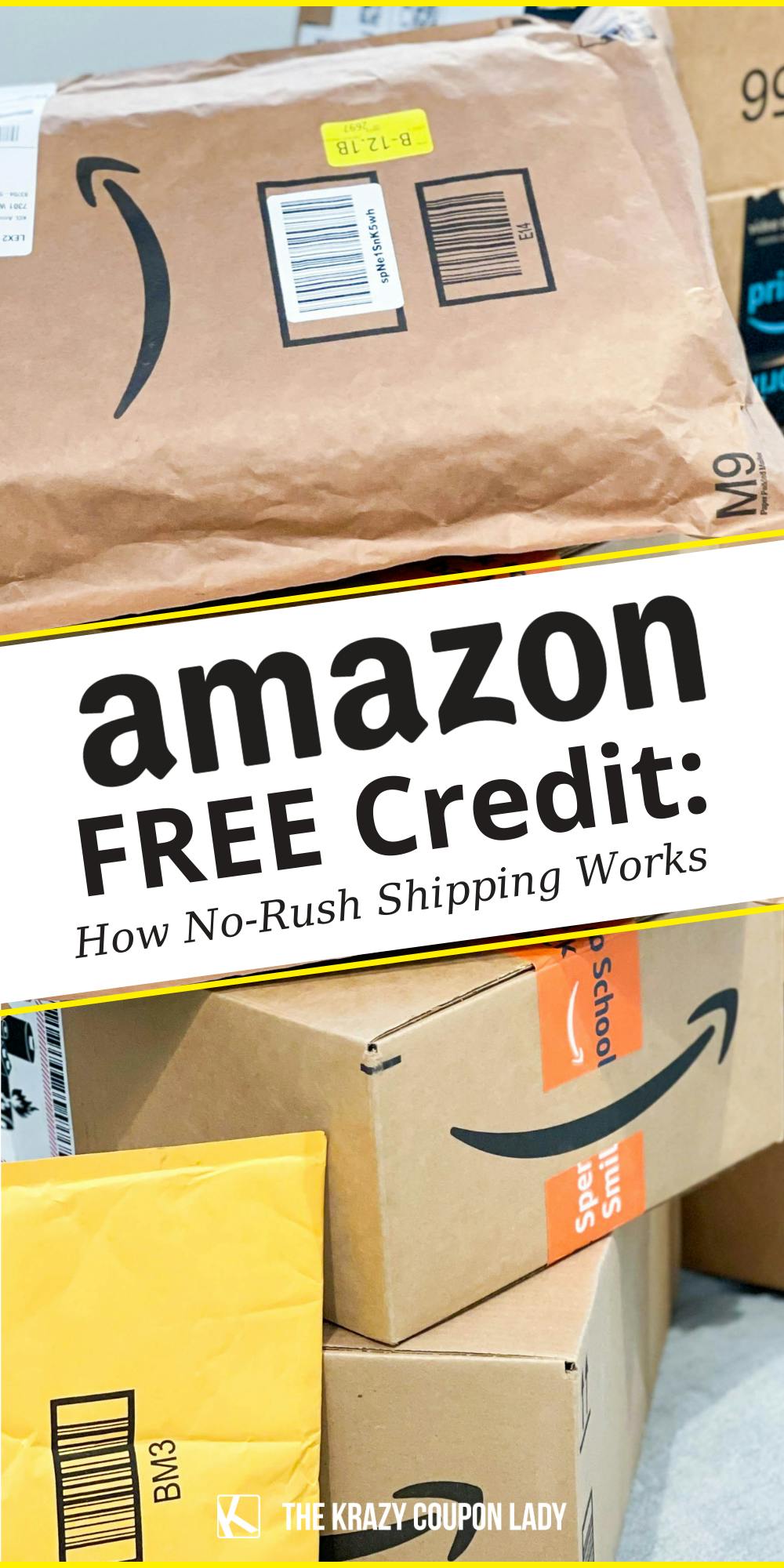 Gimme All the Amazon Digital Credits! How No-Rush Shipping Works