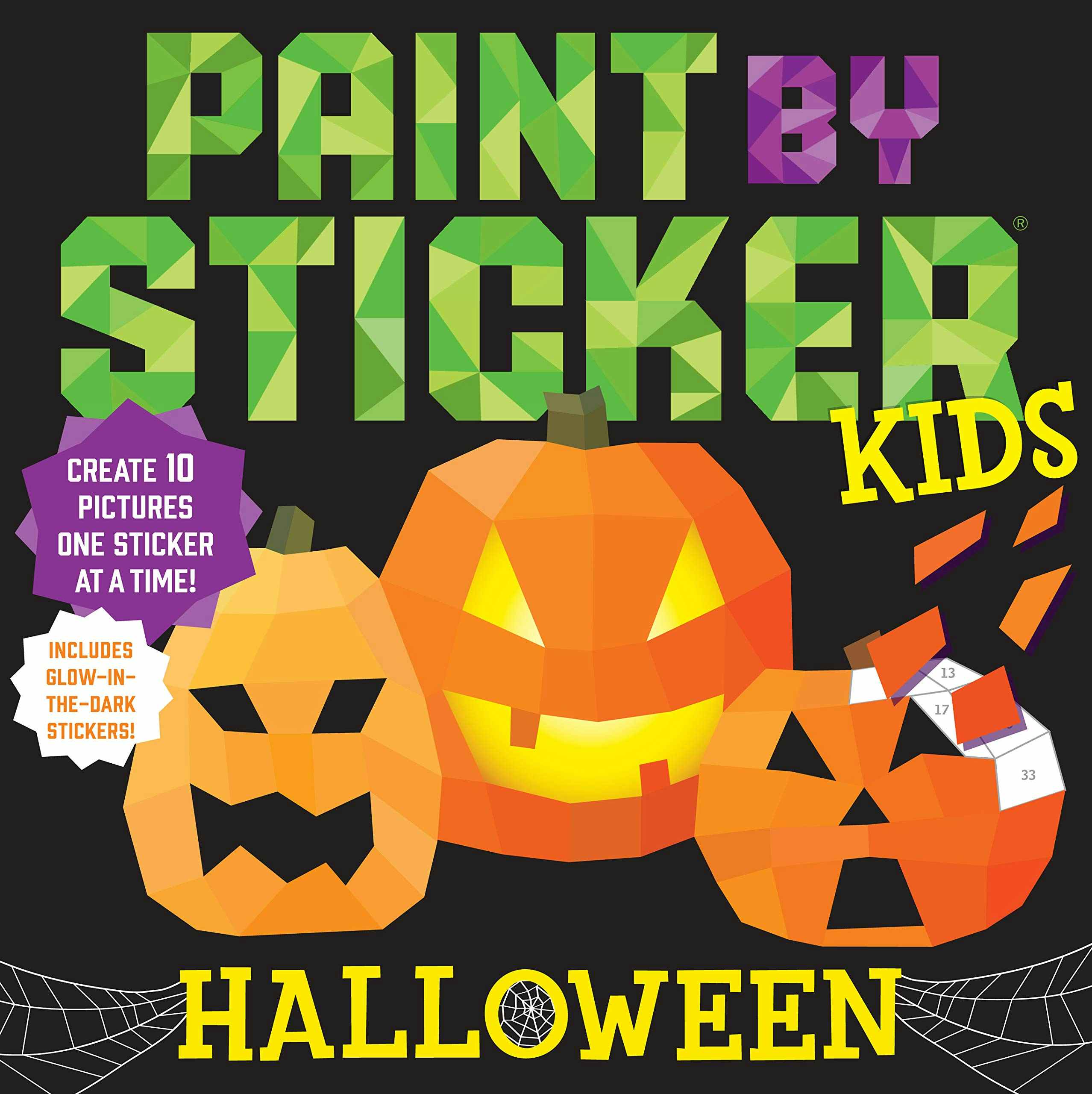 A Paint by Sticker Kids book.