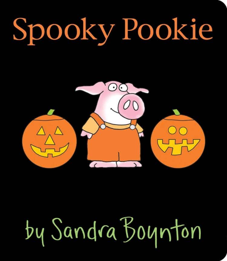 A Spooky Pookie board book cover.