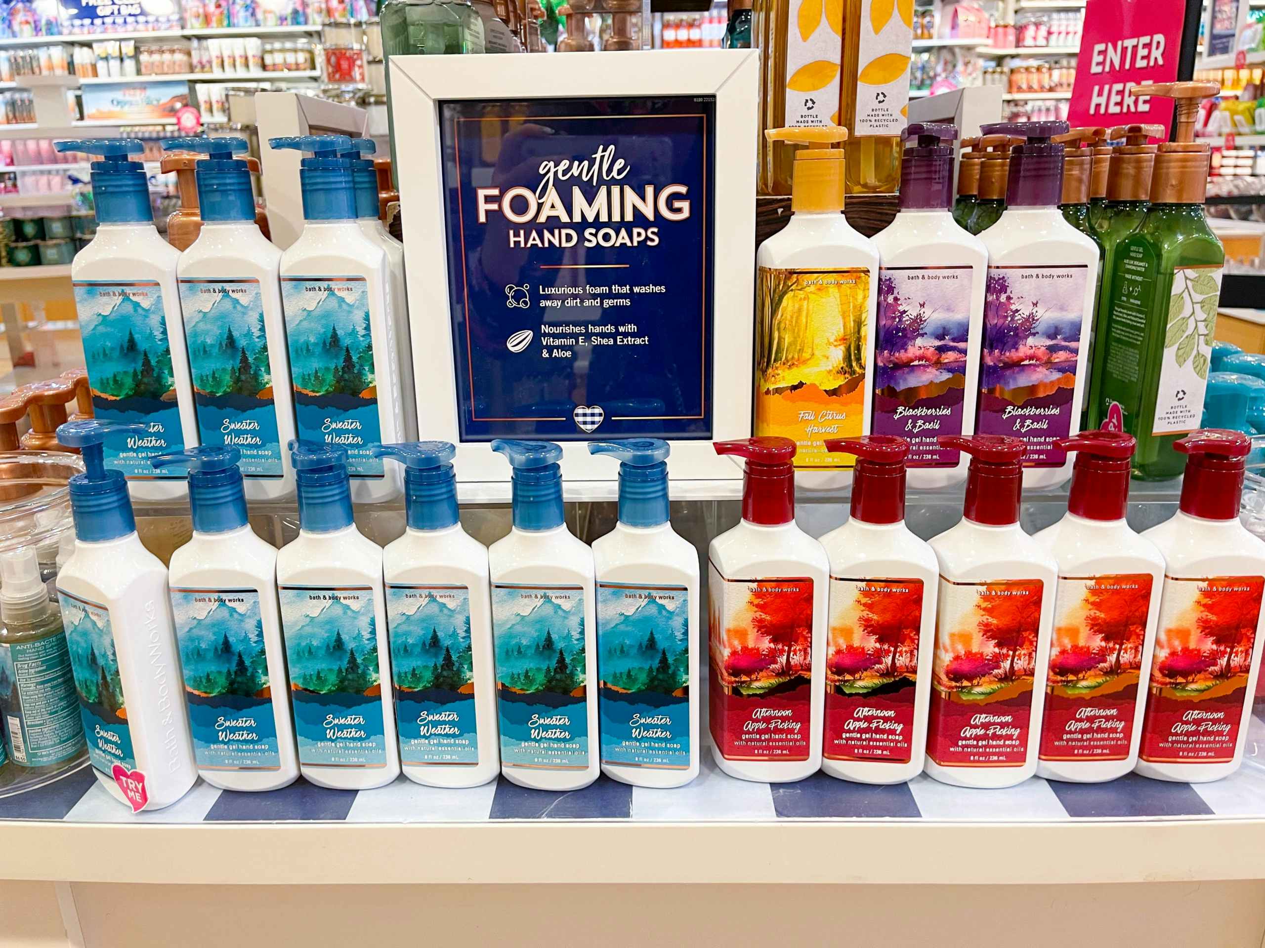 foaming hand soaps