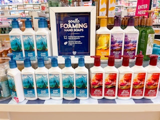 foaming hand soaps