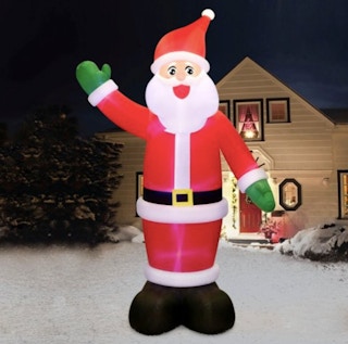 santa inflatable
