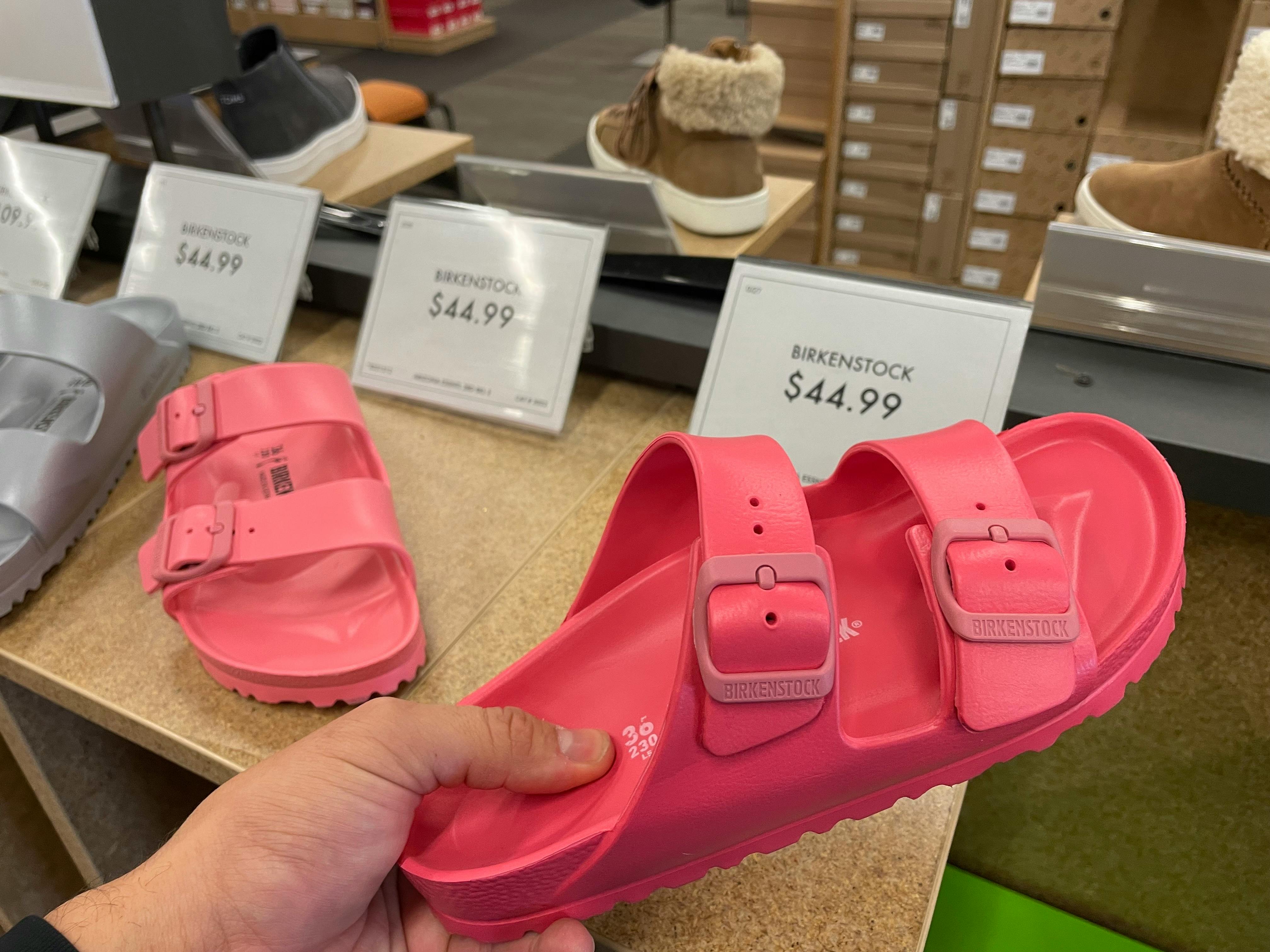 dsw rubber birkenstocks