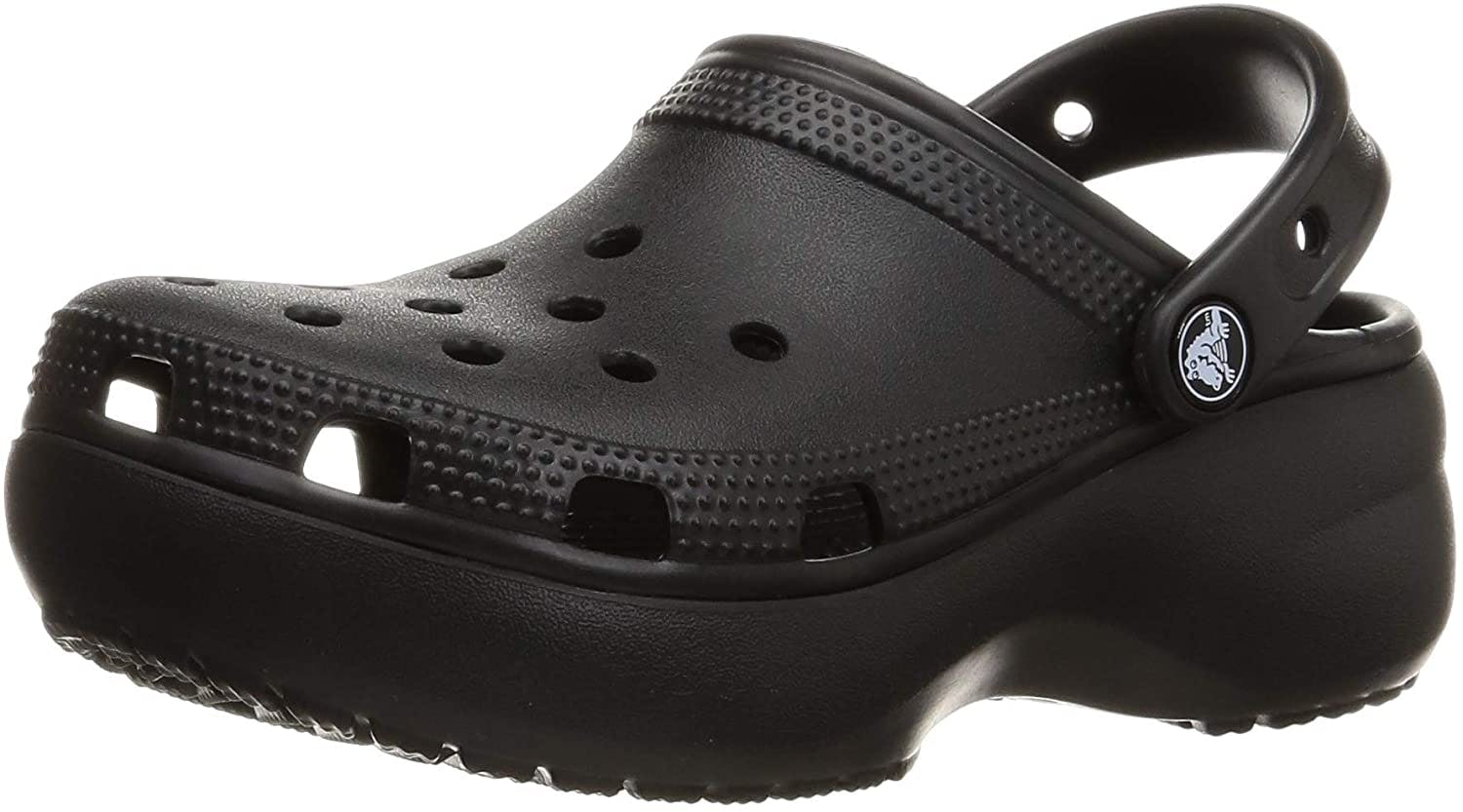 A Crocs Platform Clog