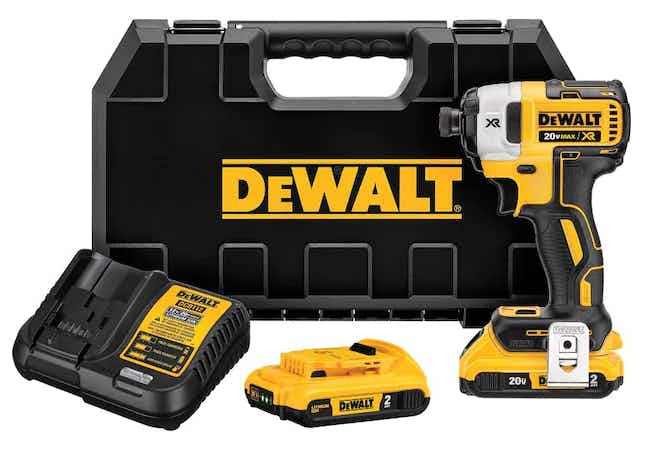 dewalt drill set at lowe's