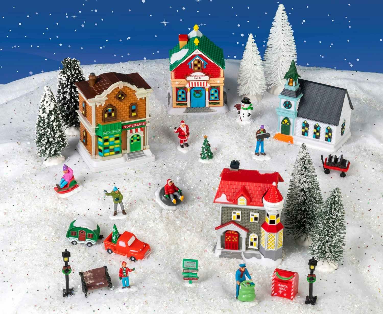 dollar-tree-cobblestone-corners-christmas-village-2021