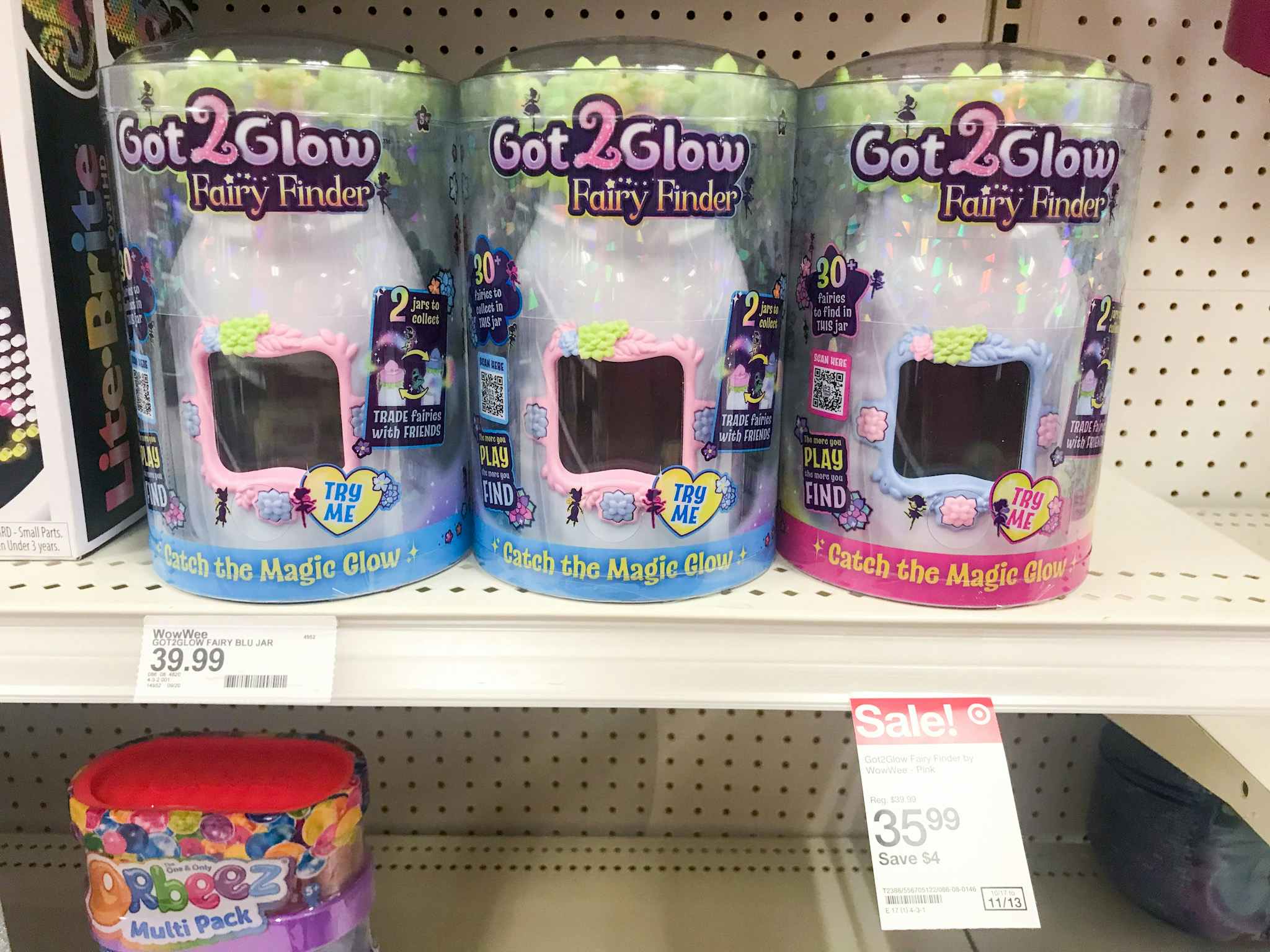 got2glow fairy finder on a target shelf