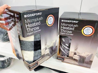 kohls biddeford microplush electric heated throw in store image 2021