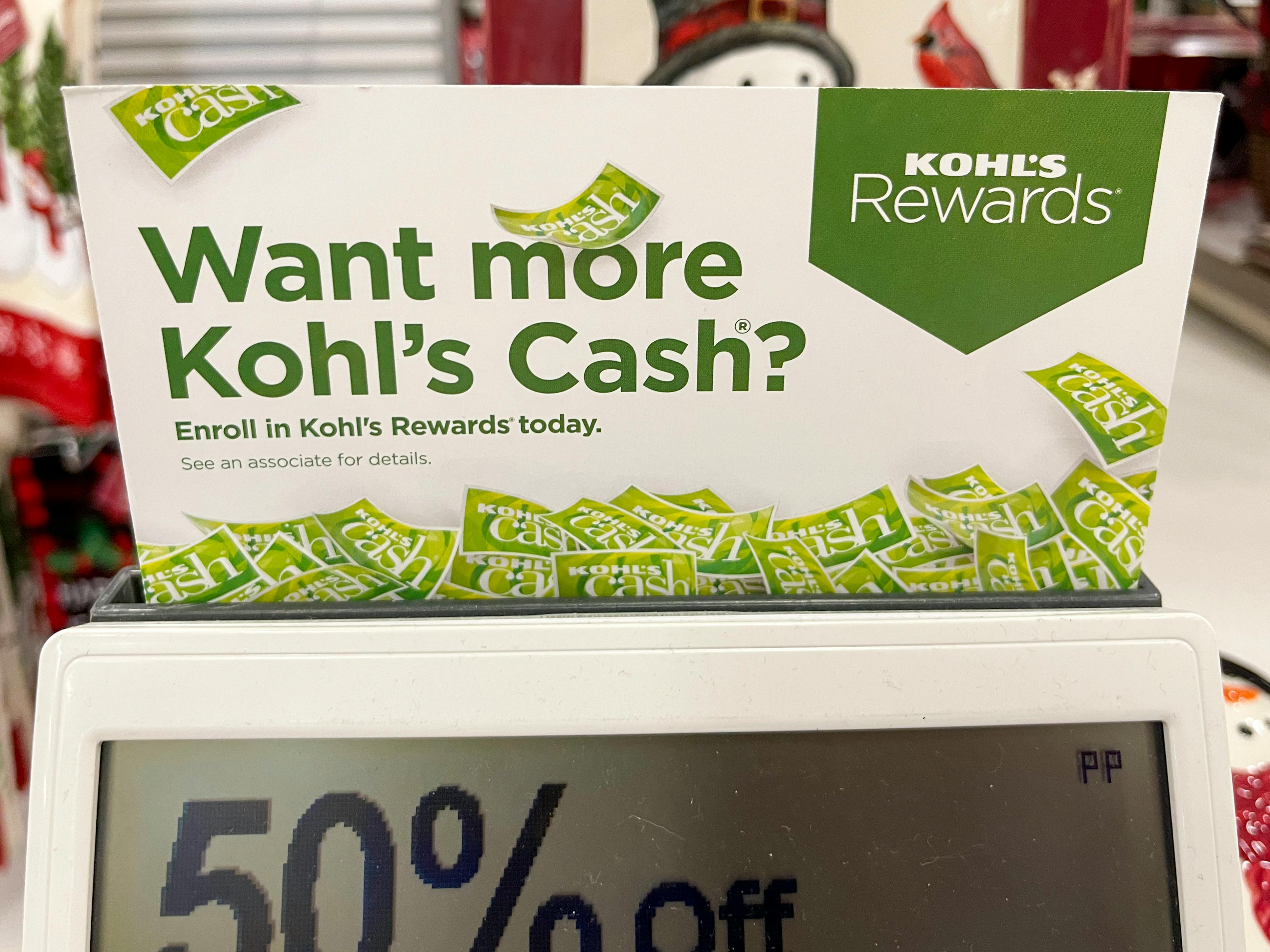 What Is Kohl’S Cash
