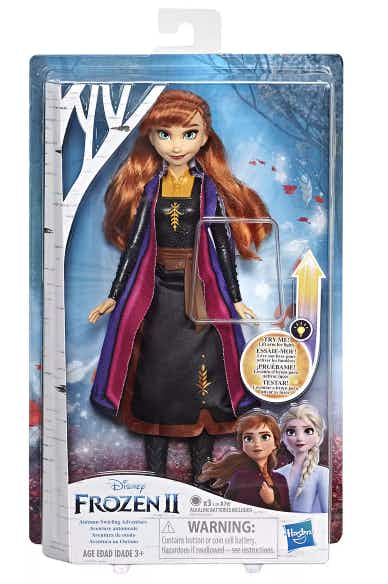 Disney's Frozen 2 Anna Autumn Swirling Adventure Fashion Doll