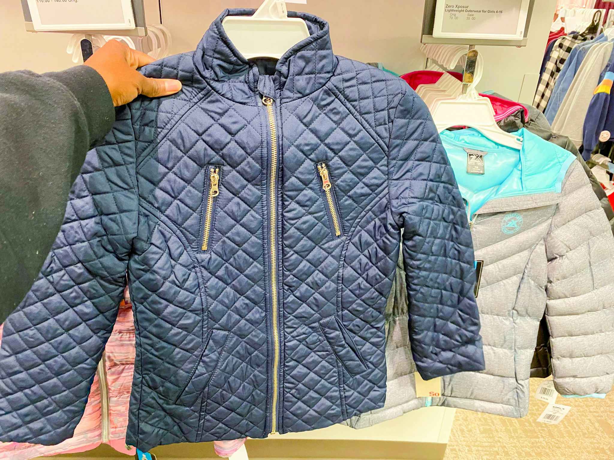 kids puffer jacket