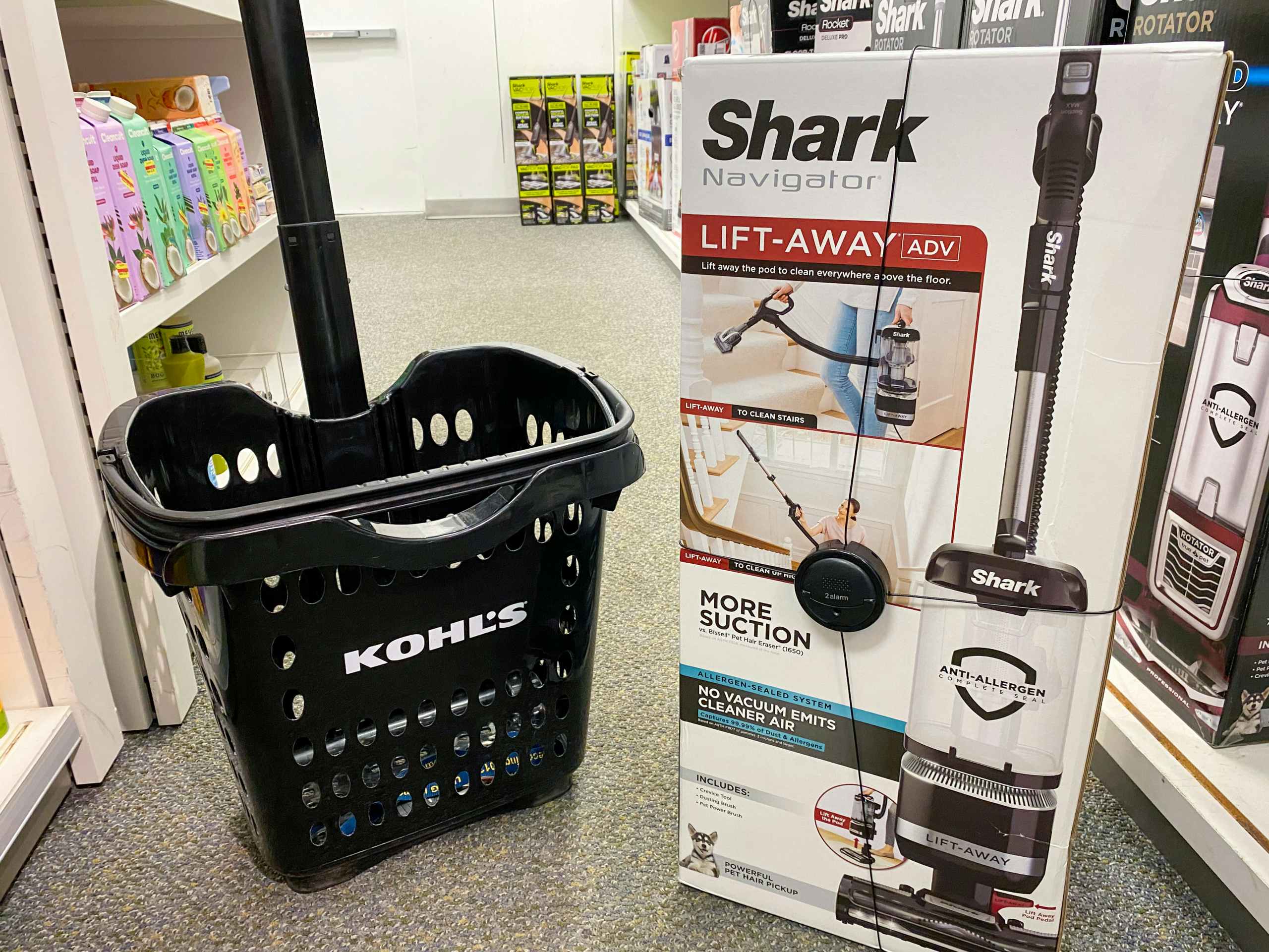 kohls shark vacuum