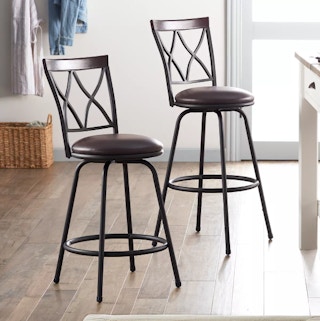 Sonoma Goods for Life® Shelton Adjustable Swivel Stool 2-piece Set