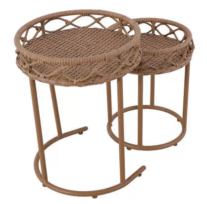 Sonoma Goods For Life® Tramonto Set of Two Nesting Side Tables