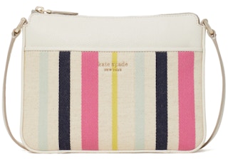 macys Run Around Breezy Stripe Medium Crossbody stock image 2021