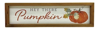14" Hey There Pumpkin Tabletop Sign by Ashland