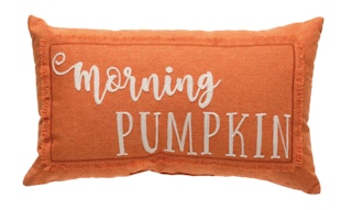 Morning Pumpkin Softline Pillow by Ashland