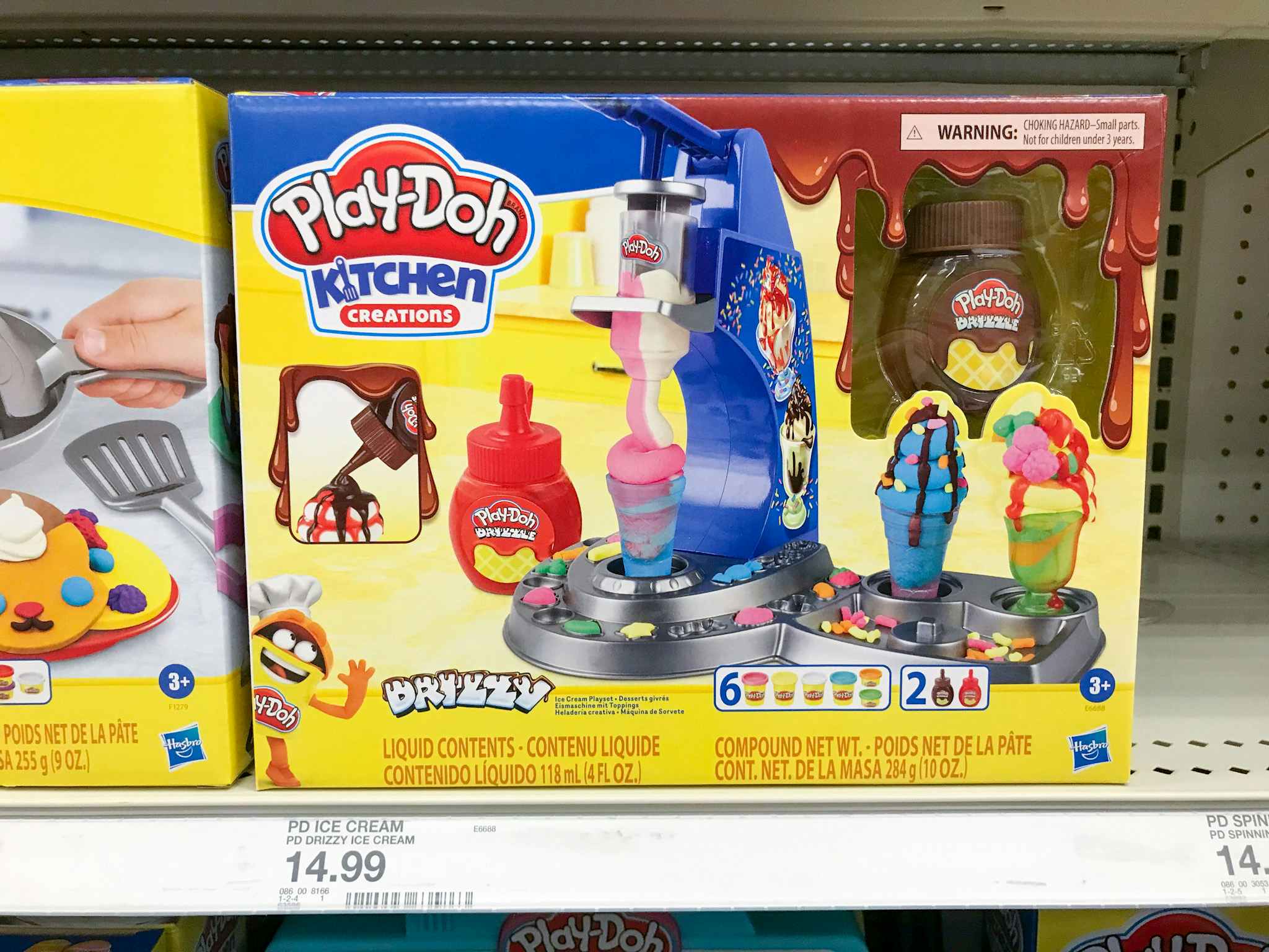 play-doh on a target shelf