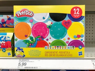 play-doh on a target shelf